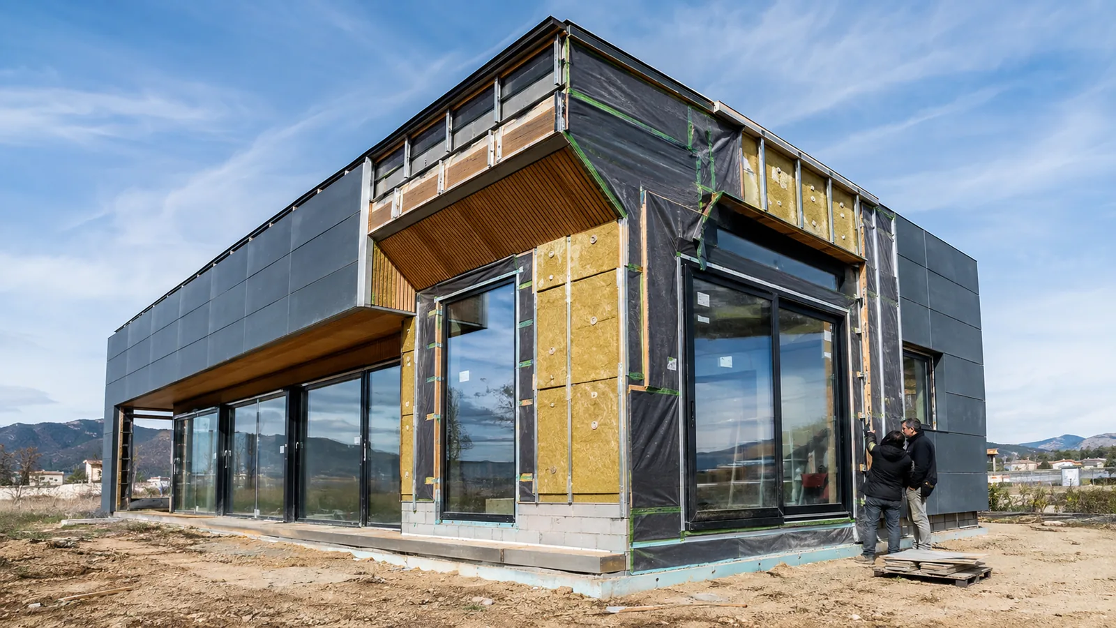 Construcción Passivhaus de alta precisión con control de envolvente y ejecución